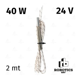 [P868903016] Cartucho Resistencia 24v 40w 2mt