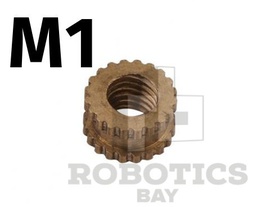 [P762595797] Turca Incrustable M1 X 1.5mm Inserto P/plástico