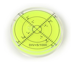 [P764532509] Nivel Burbuja Precisión Ojo De Buey 6 Cm, 0 A 3º  5/1000 Div